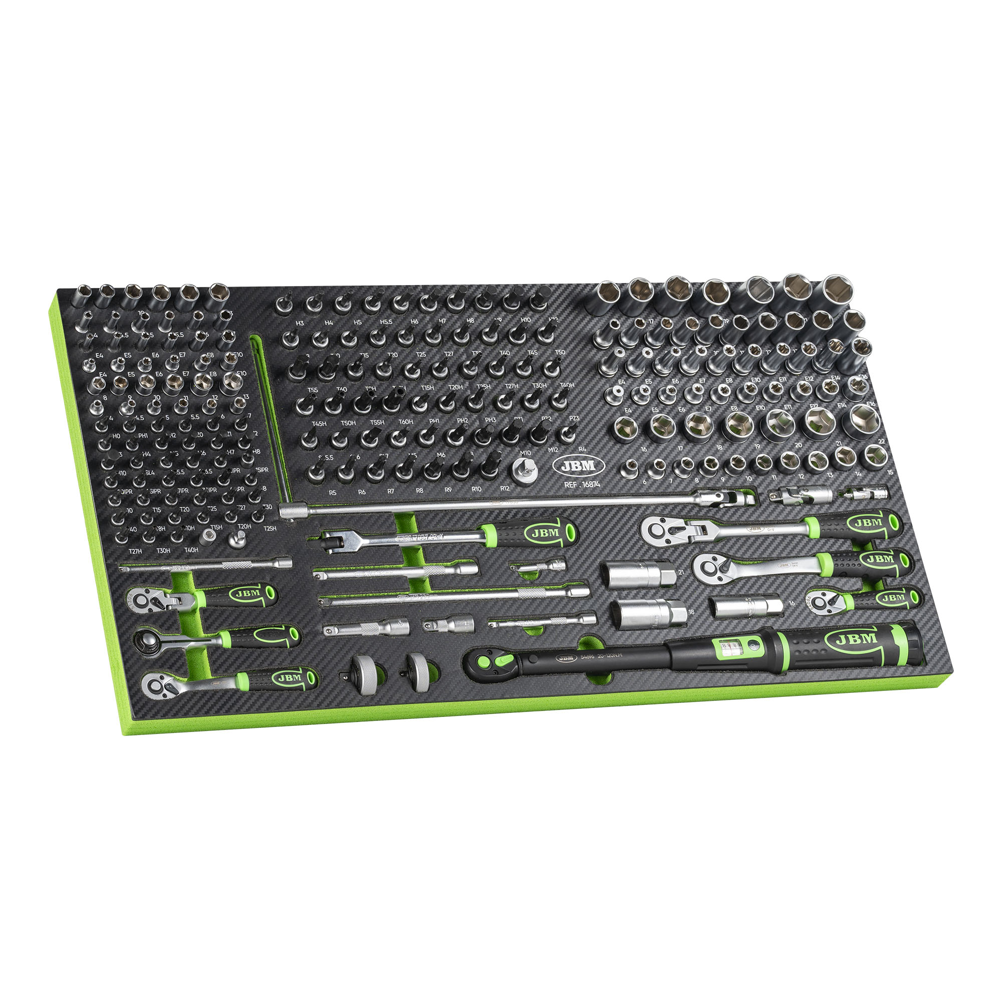 SET EVA DI CHIAVI A BUSSOLA DA 1/4" E 3/8"