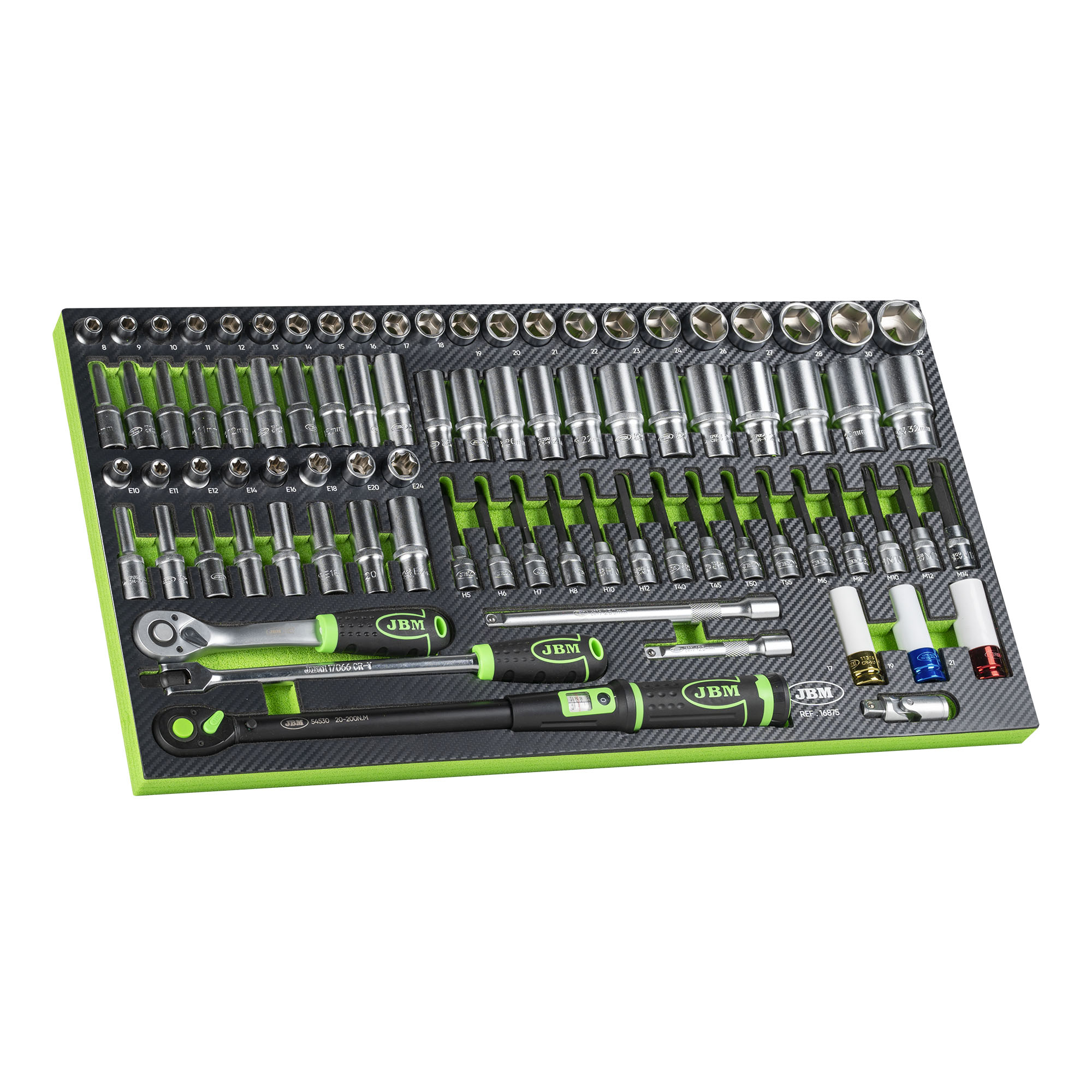 SET EVA DI CHIAVI A BUSSOLA DA 1/2" - immagine 2