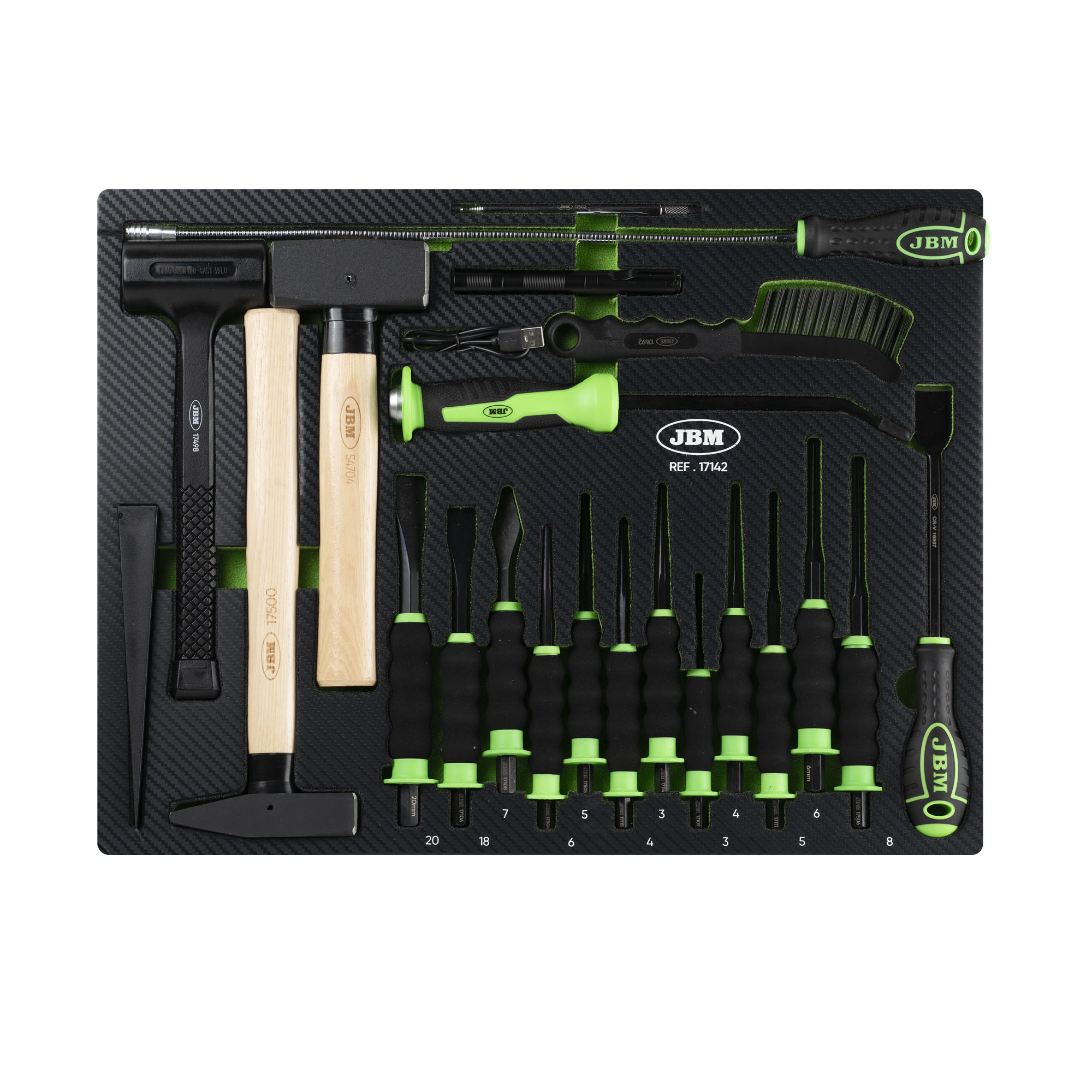 SET UTENSILI DI BATTUTA