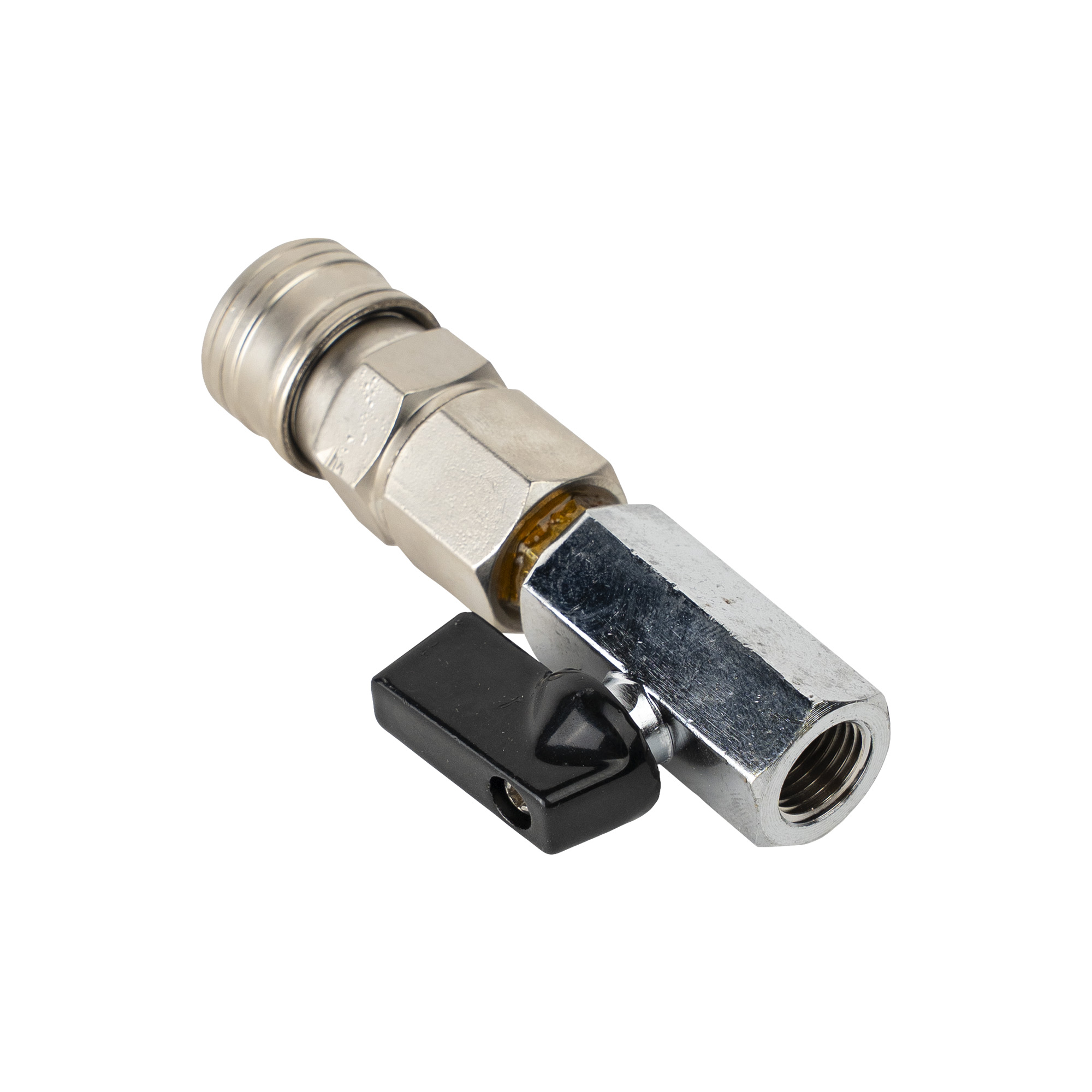 CONNETTORE RAPIDO FEMMINA CON VALVOLA PER RIF. 54565