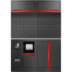 SET DI MANIGLIE PER SERIE 527 - ROSSO
