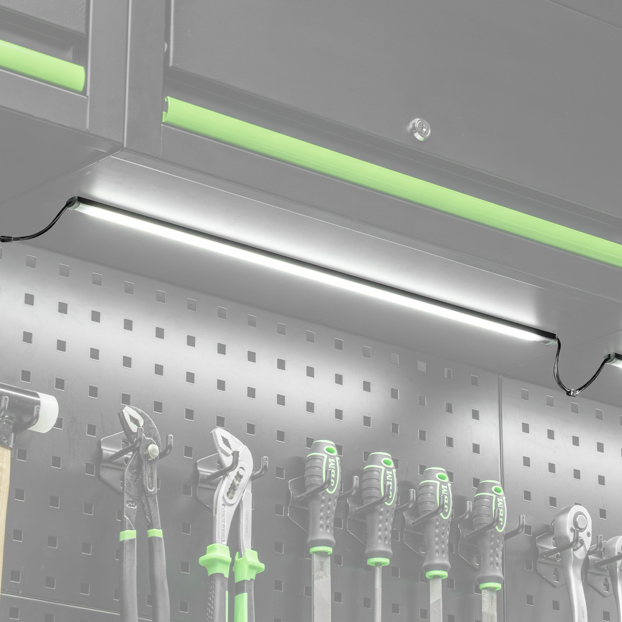 SET DI 3 LUCI LED MAGNETICHE CON INTERRUTTORE PER SISTEMI MODULARI - immagine 4