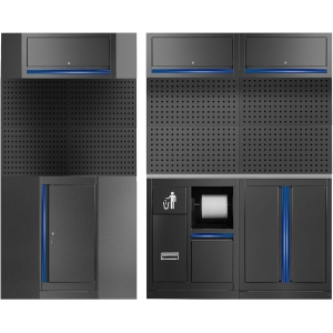 SET DI MANIGLIE PER SERIE 518 - BLU