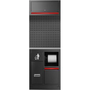 SET DI MANIGLIE PER SERIE 524 - ROSSO