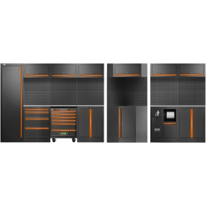 SET DI MANIGLIE PER SERIE565 - ARANCIONE
