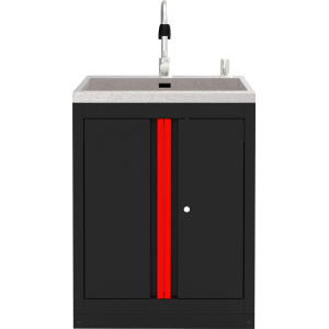 SET DI MANIGLIE PER ARMADIO (RIF. 18103) - ROSSO