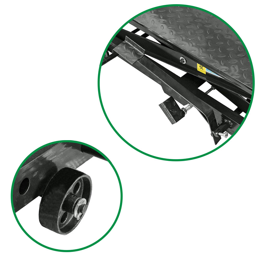 TAVOLO IDRAULICO PER MOTOCICLETTE 365KG - immagine 4
