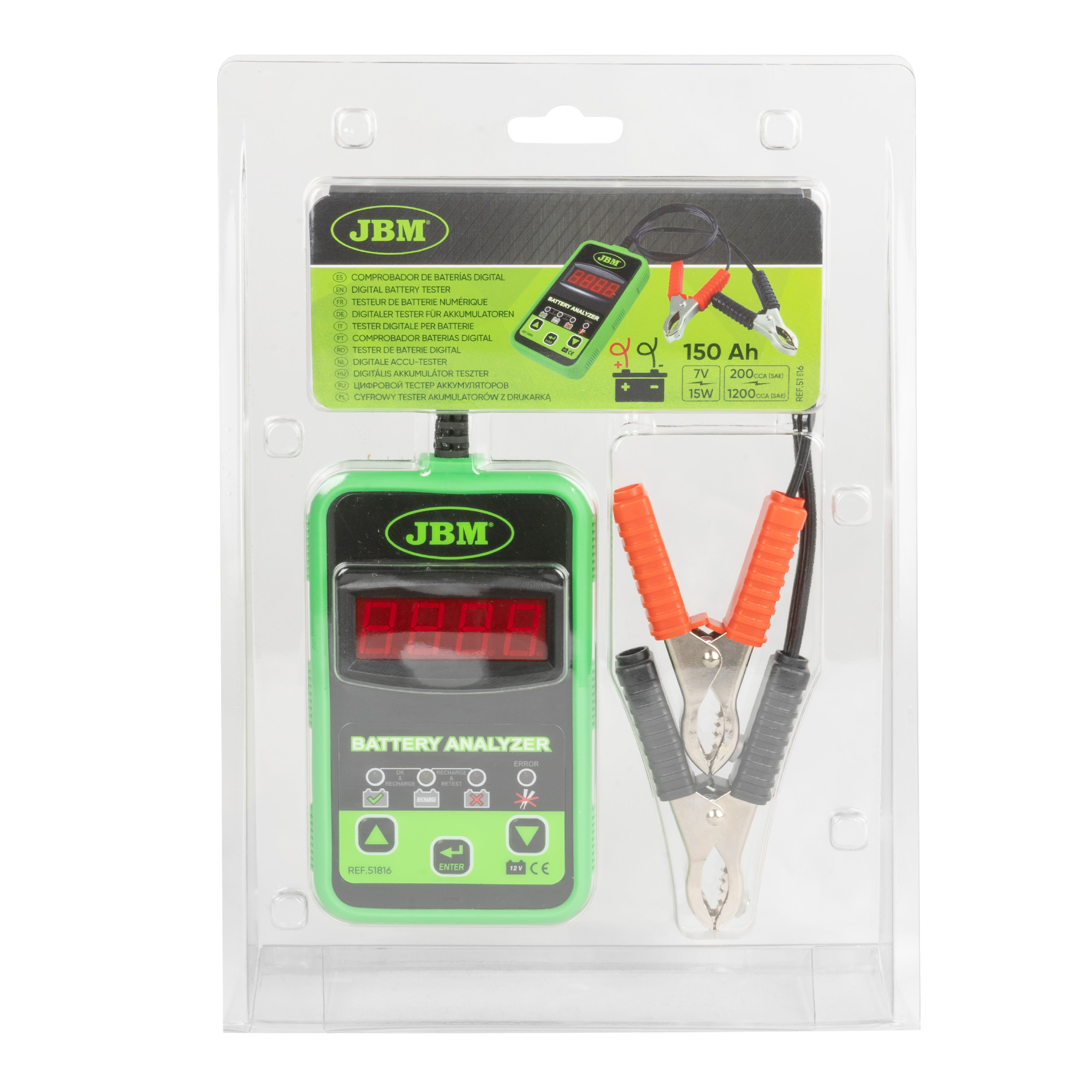 TESTER DIGITALE PER BATTERIE