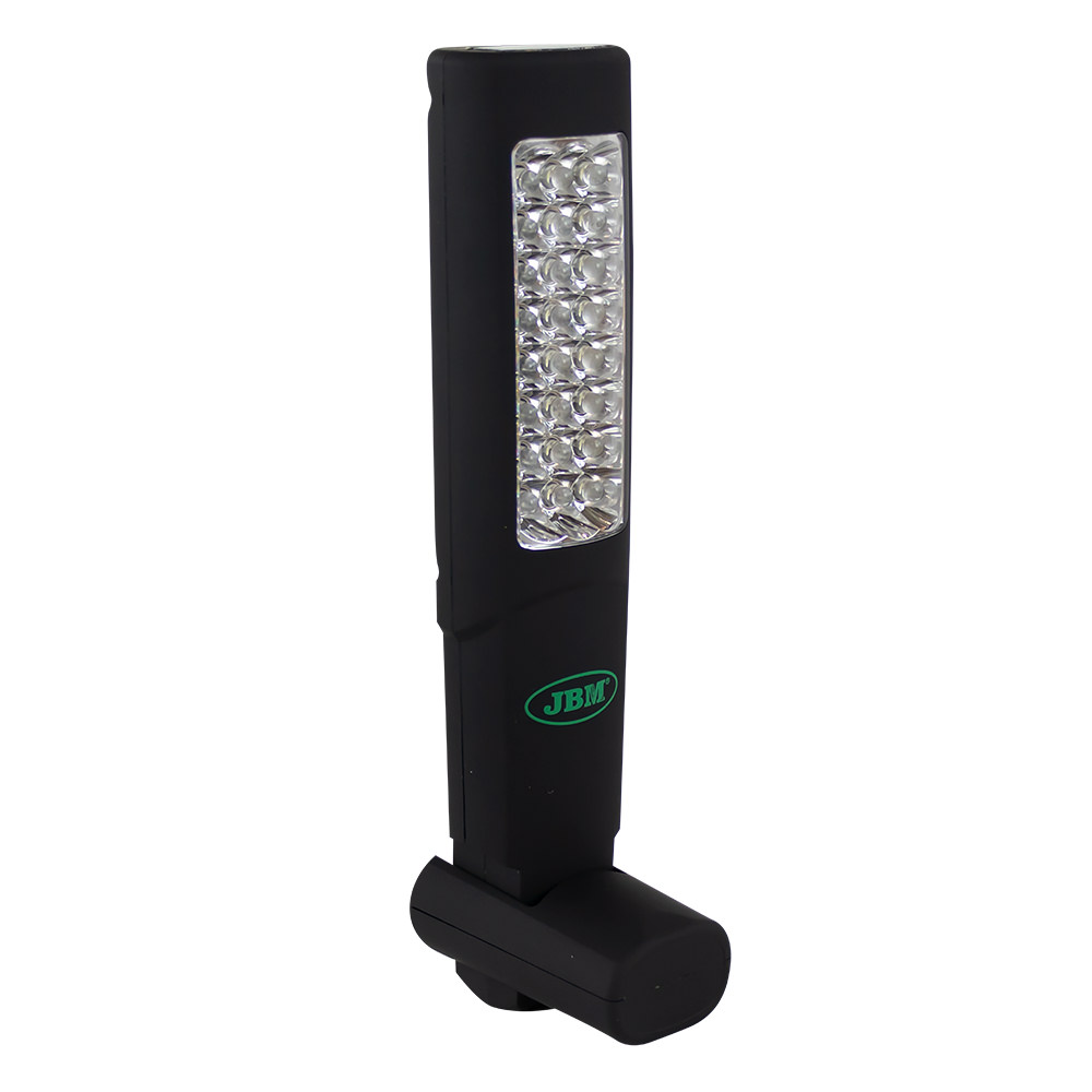 LAMPADA LED PORTATILE ARTICOLATA CON DOPPIO MAGNETE - 60LM
