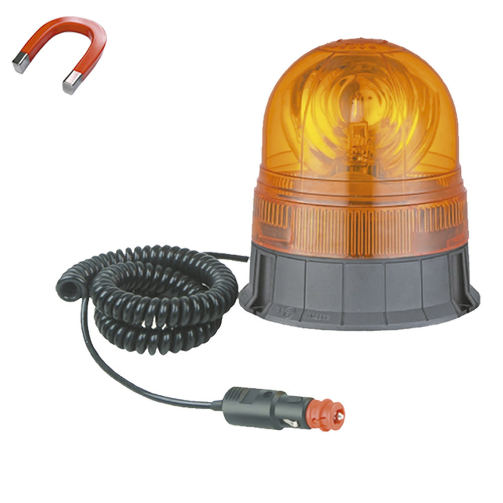 LUCE ROTANTE CON CAVO MAGNETIZZATO H1 24V 70W