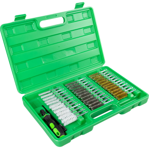 VALIGETTA CON 38 SPAZZOLE METALLICHE / PLASTICHE