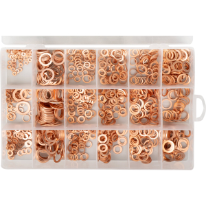 SET DI RONDELLE IN RAME 900 PZ