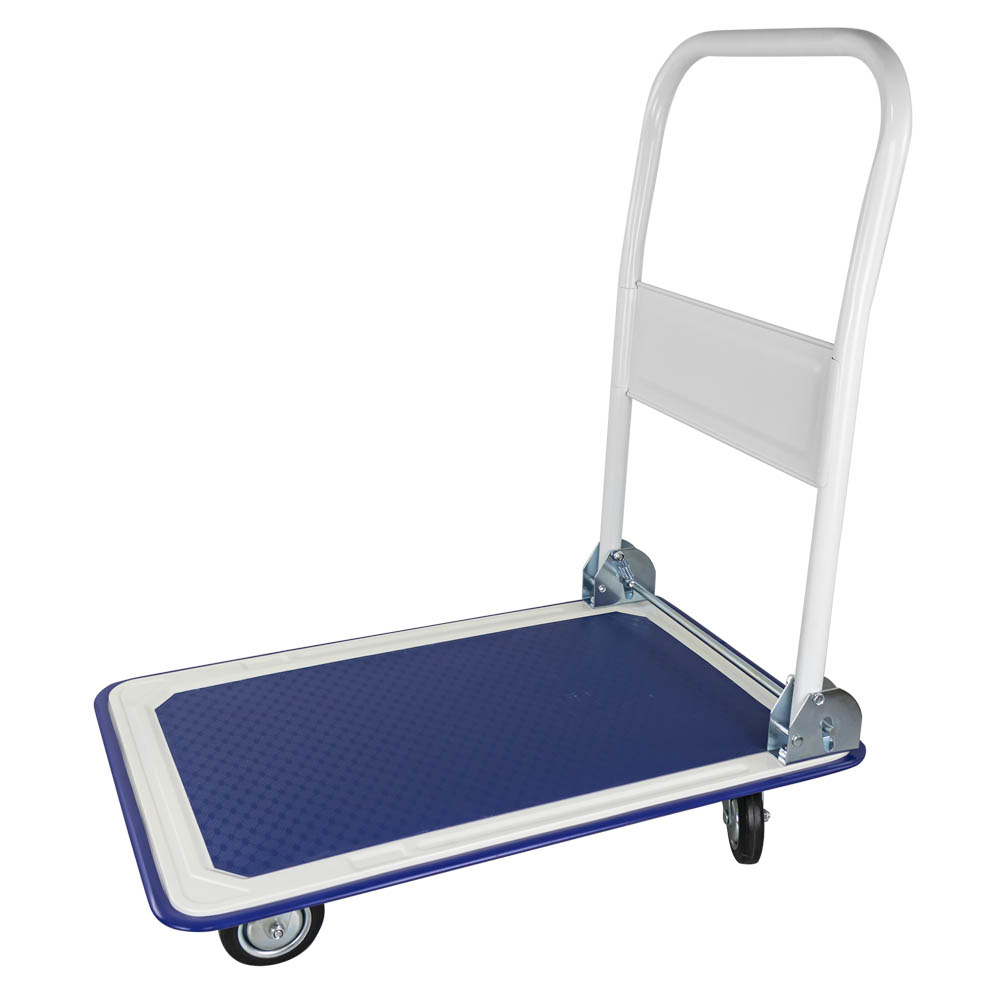 CARRELLO CON PIATTAFORMA IN ACCIAIO 150KG