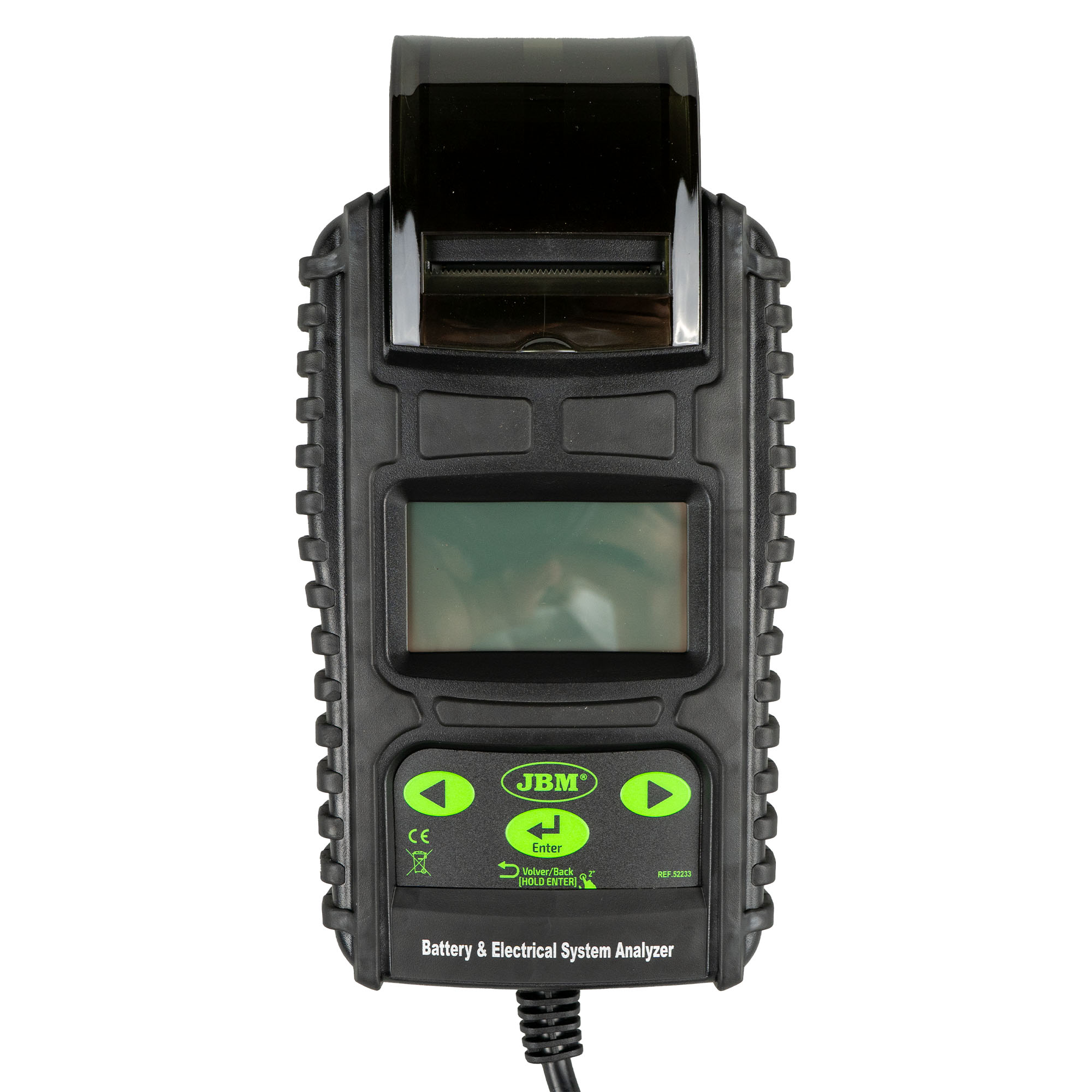 TESTER DIGITALE PER BATTERIE E ALTERNATORI CON STAMPANTE