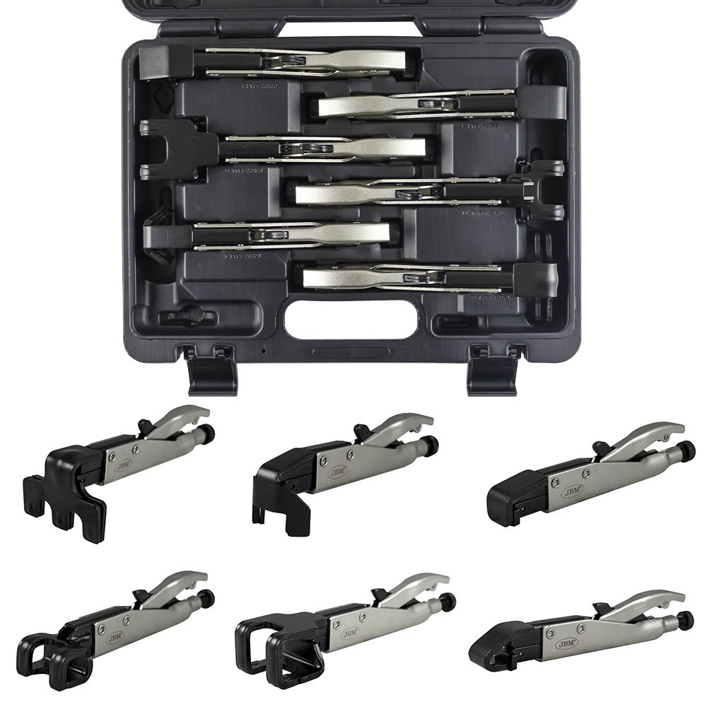 SET DI 6 PINZE AUTOBLOCCANTI