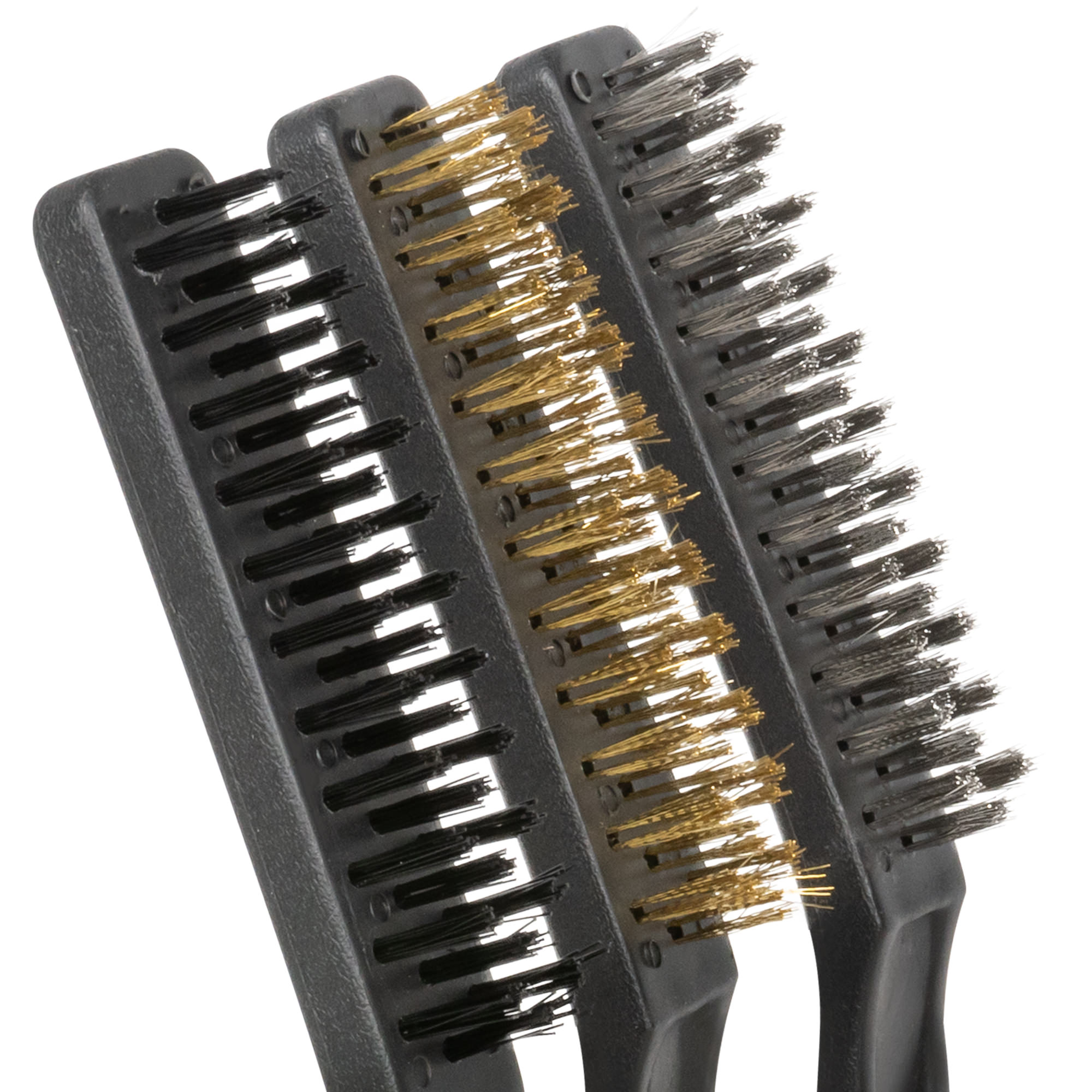 SET DI 3 SPAZZOLE METALLICHE