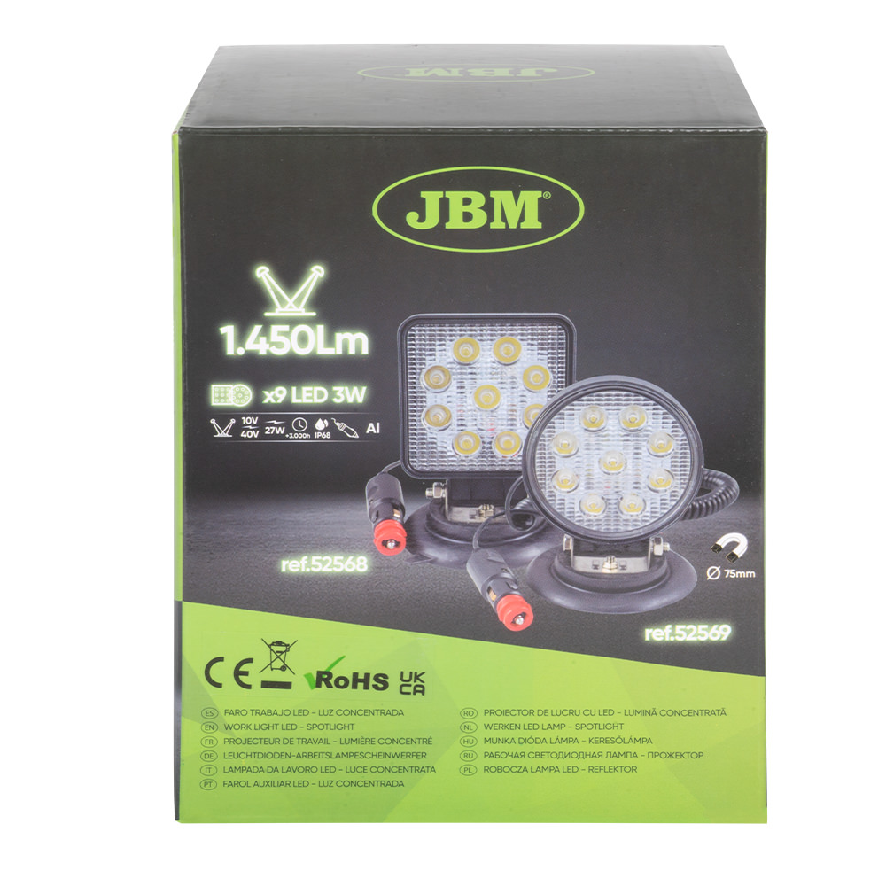 FARO LED DA 1450LM - ROTONDO - immagine 2