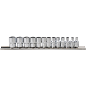 SET DI 13 BUSSOLE ESAGONALI 1/4"