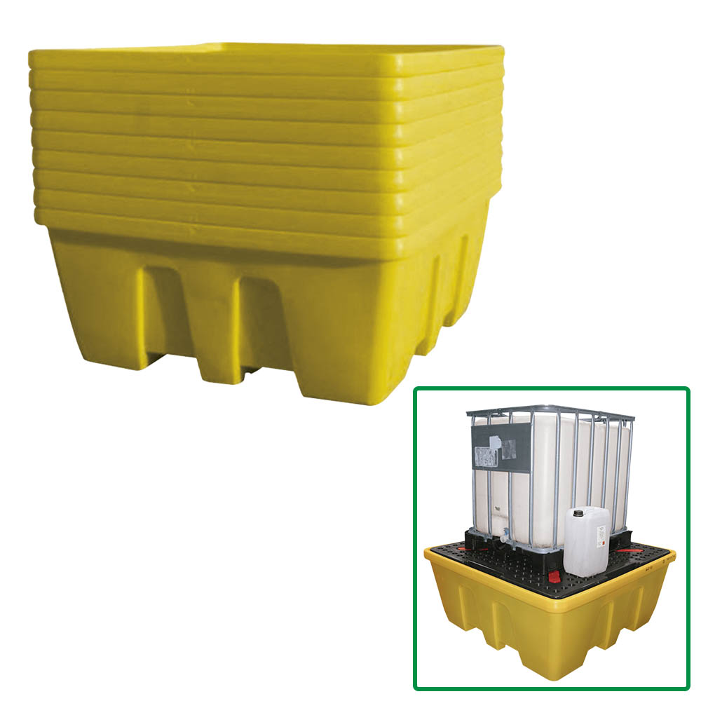 VASCA DI RACCOLTA - CONTAINER IBC 2500KG - immagine 2