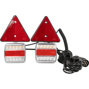 KIT MAGNETICO CON 2 LUCI E 2 CATARIFRANGENTI LED
