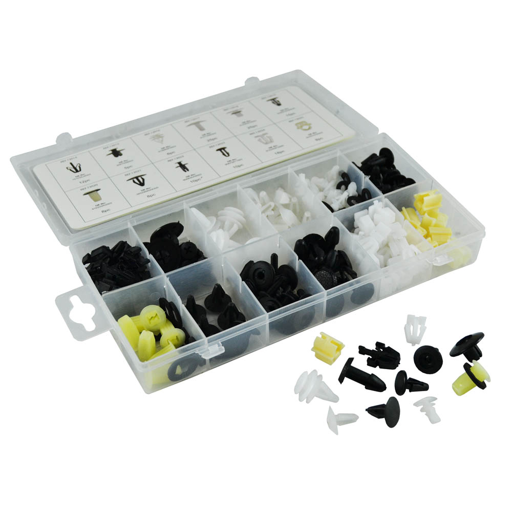 ASSORTIMENTO CLIP DI FISSAGGIO PER HONDA 150 PEZZI