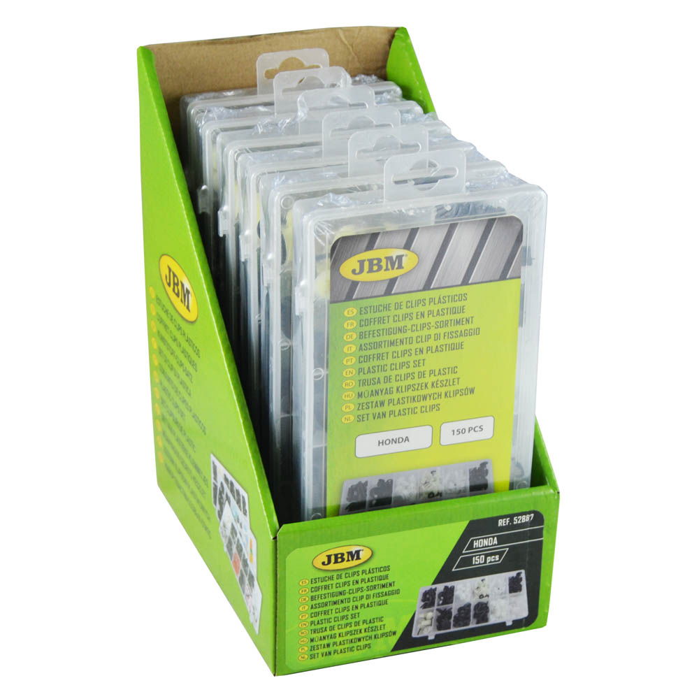 ASSORTIMENTO CLIP DI FISSAGGIO PER HONDA 150 PEZZI - immagine 4