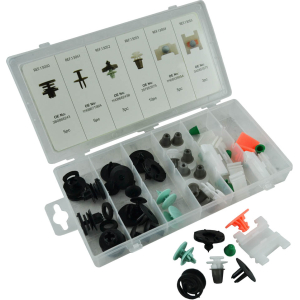 ASSORTIMENTO CLIP DI FISSAGGIO PER AUDI 31 PEZZI