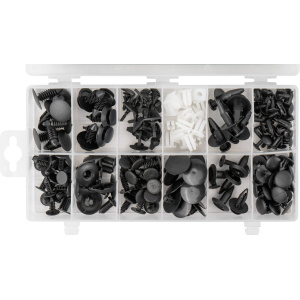 ASSORTIMENTO CLIP DI FISSAGGIO PER FORD 169 PEZZI