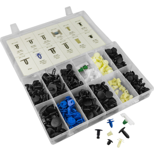 ASSORTIMENTO CLIP DI FISSAGGIO PER FIAT 308 PEZZI