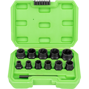 KIT DE BUSSOLE TWIST 3/8" PER L'ESTRAZIONE DI DADI/BULLONI DI SICUREZZA