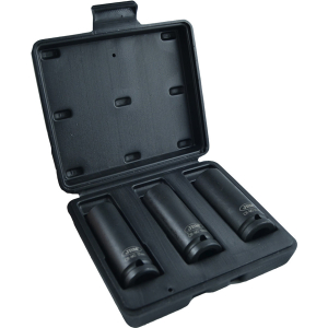 SET DI 3 BUSSOLE PNEUMATICHE LUNGHE ESAGONALI