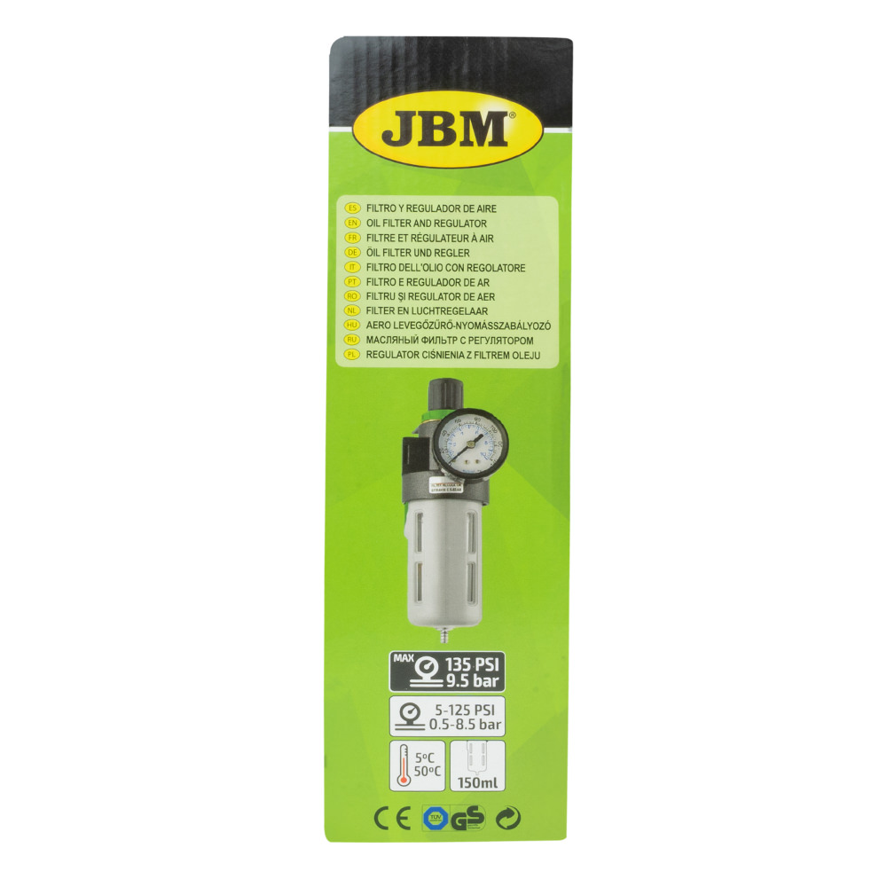 FILTRO DELL'OLIO CON REGOLATORE 3/8" - immagine 3
