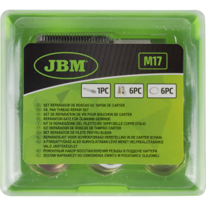 SET DI REPARAZIONE DEL FILETTO DEI TAPPI DELLE COPPE D’OLIO (M-17)