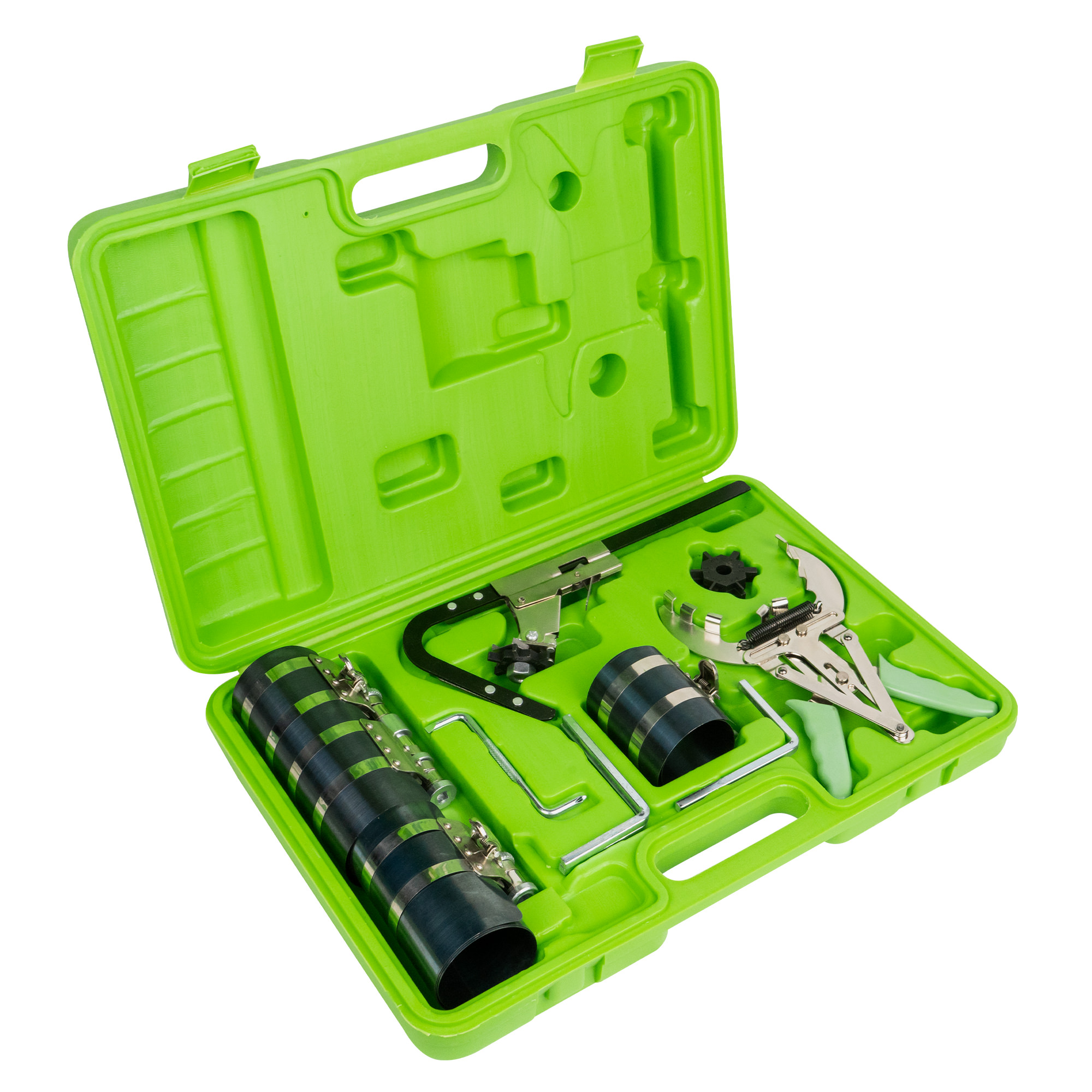 KIT PER COMPRIMERE ANELLI DEL PISTONE