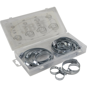 ASTUCCIO DI FASCETTE PER TUBO FLESSIBILE 20 PZ