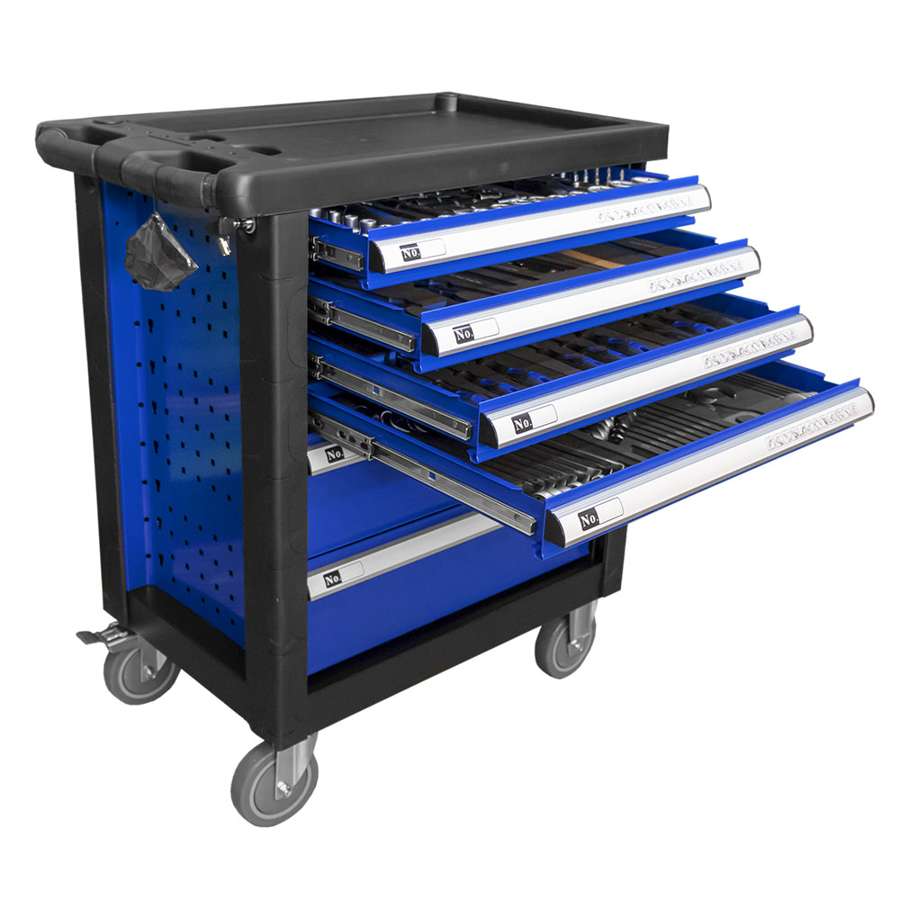 CARRELLO A 6 CASSETTI - BLU