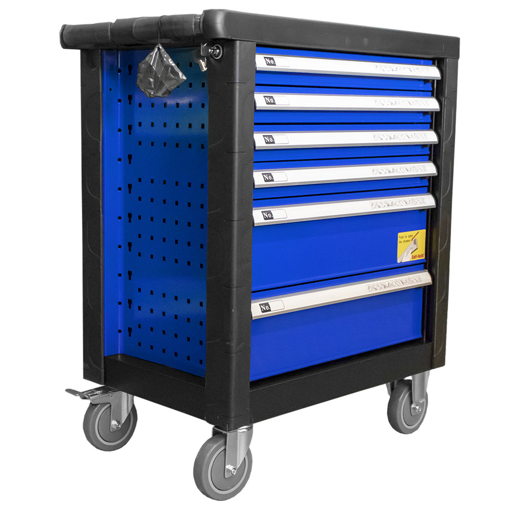CARRELLO A 6 CASSETTI - BLU - immagine 2