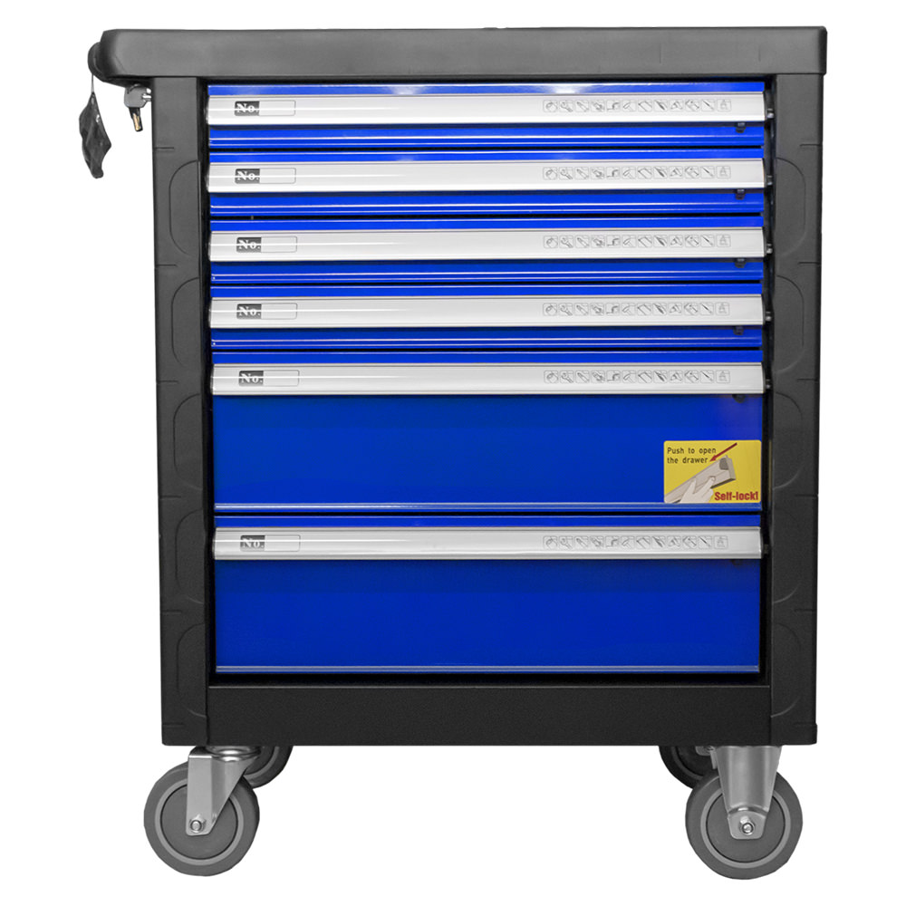CARRELLO A 6 CASSETTI - BLU - immagine 3