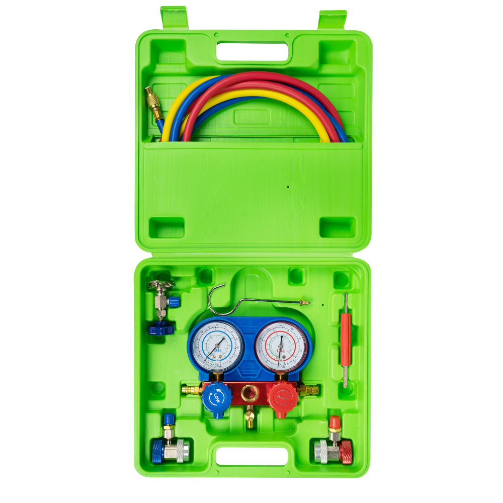 SET DI VERIFICA, RIEMPIMENTO E SVUOTAMENTO PER SISTEMI A/C - COMPATIBILE CON R134A - immagine 2