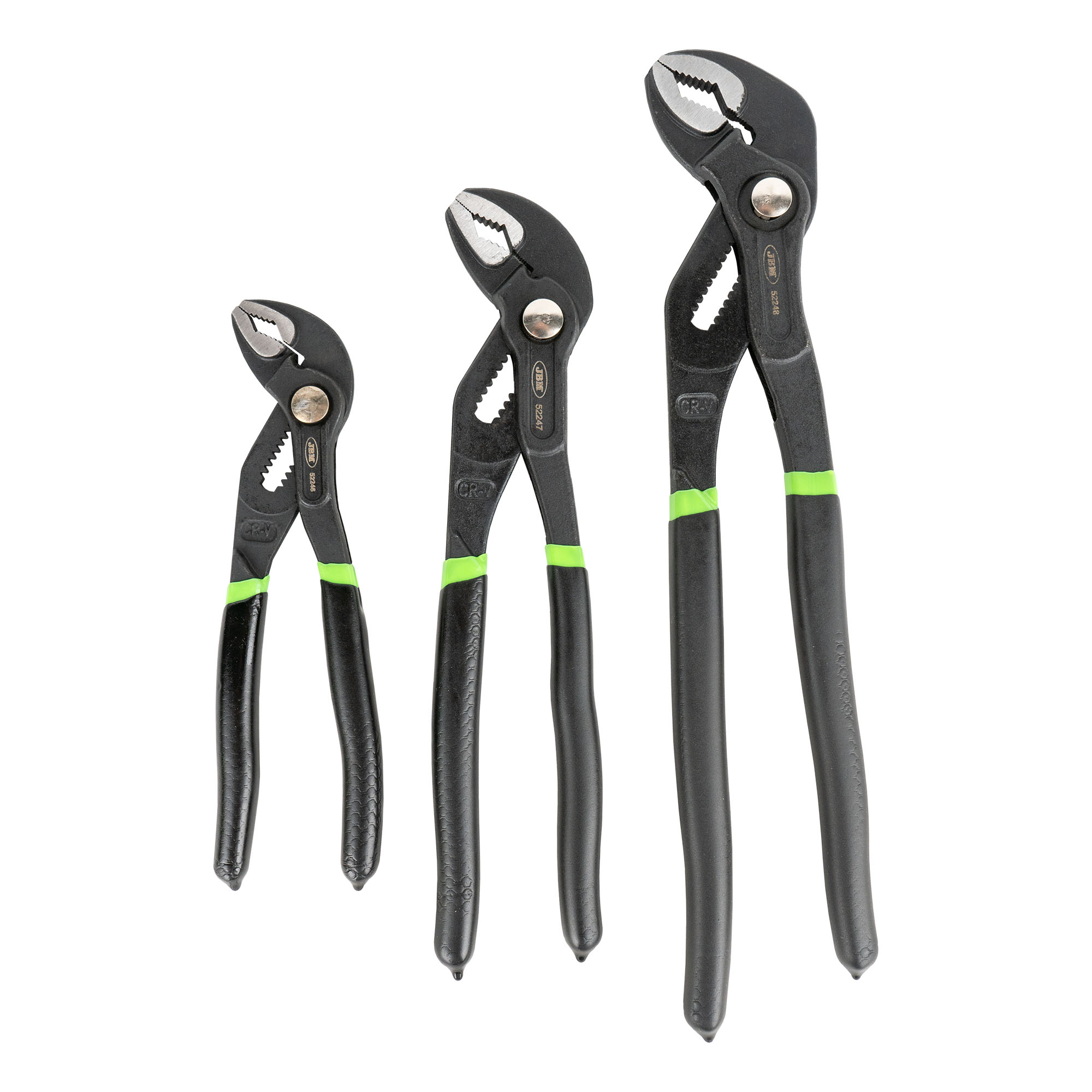 SET DI 3 PINZE REGOLABILI