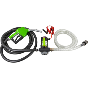 POMPA DI DISTRIBUZIONE GASOLIO CON PISTOLA (12V)