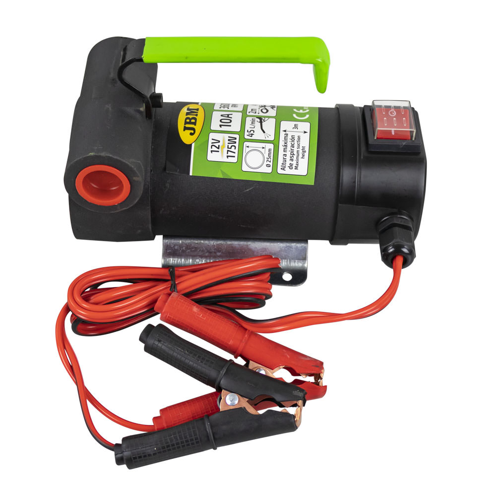 POMPA DI DISTRIBUZIONE GASOLIO CON PISTOLA (12V) - immagine 2