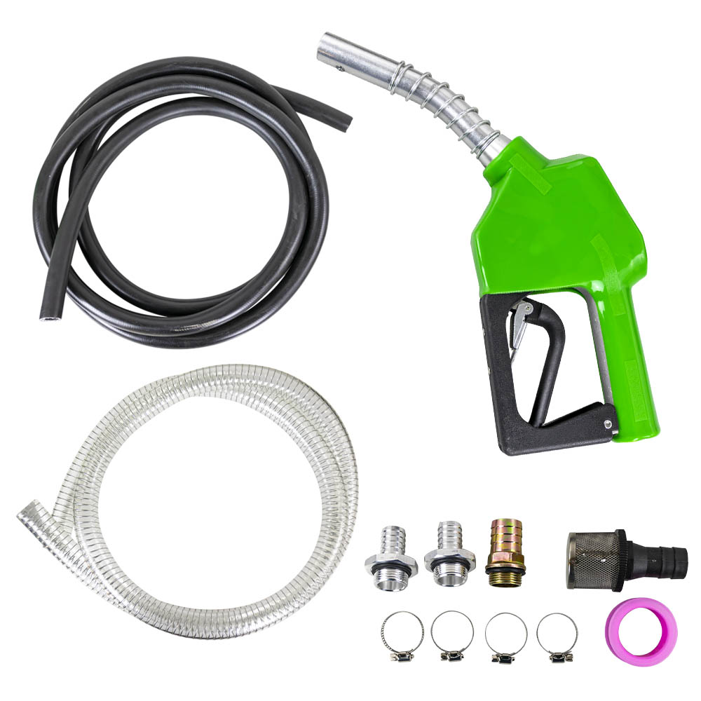 POMPA DI DISTRIBUZIONE GASOLIO CON PISTOLA (12V) - immagine 3