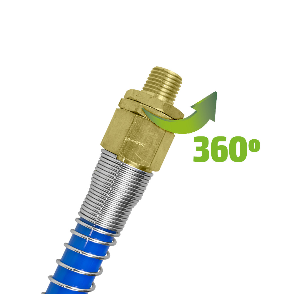 TUBO FLESSIBILE A SPIRALE PER ARIA - 15 M - immagine 3
