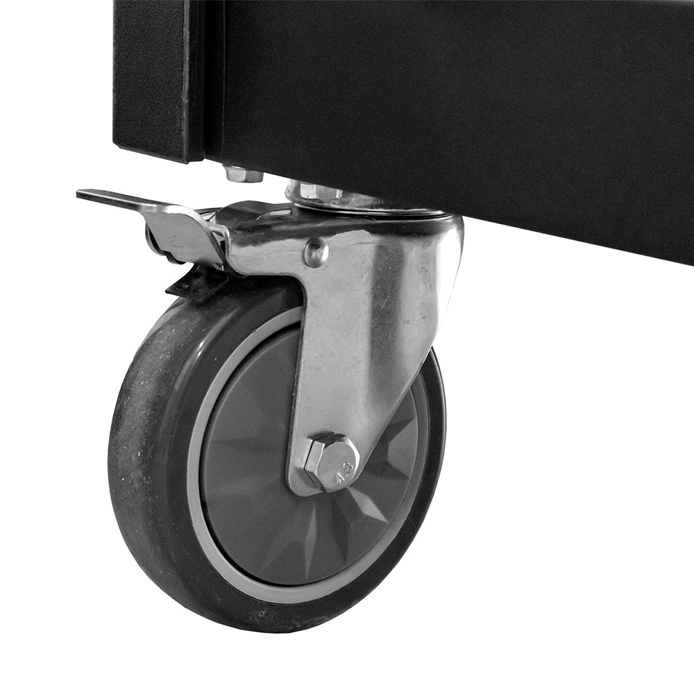 CARRELLO PORTA ATTREZZI A 7 CASSETTI GRIGIO - ALLESTITO - immagine 4
