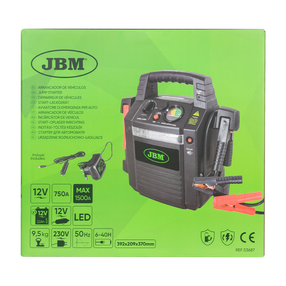 AVVIATORE DI EMERGENZA PER AUTO 12V - immagine 6