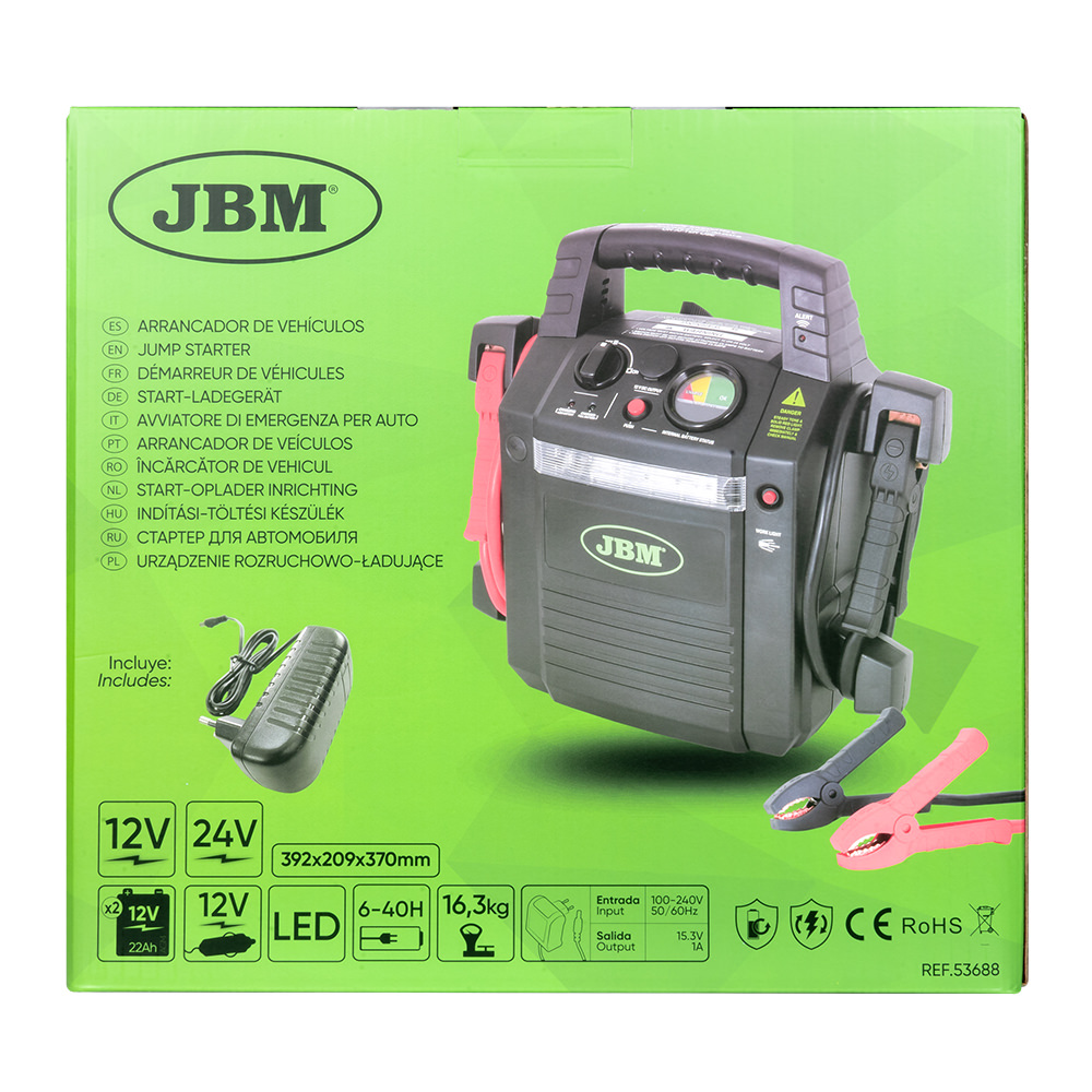 AVVIATORE DI EMERGENZA PER AUTO 12/24V - immagine 5