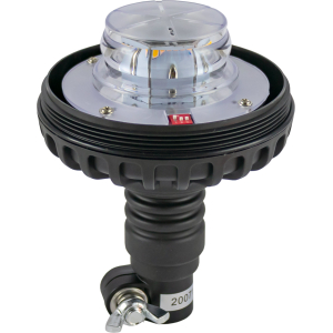 LUCE ROTANTE LED 12-24V BASE FLESSIBILE