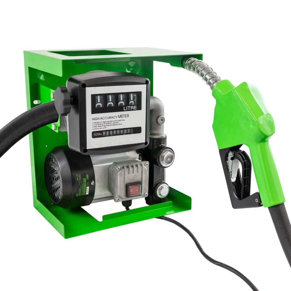 POMPA PER IL TRAVASO DEL GASOLIO CON DOSATORE E INDICATORE (200-240V) - immagine 2