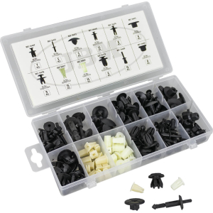 ASSORTIMENTO DI 112 PZ. CLIP PER TAPPEZZATURA BMW MINI